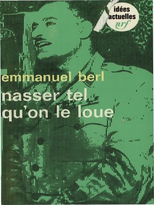 cover image of Nasser tel qu'on le loue